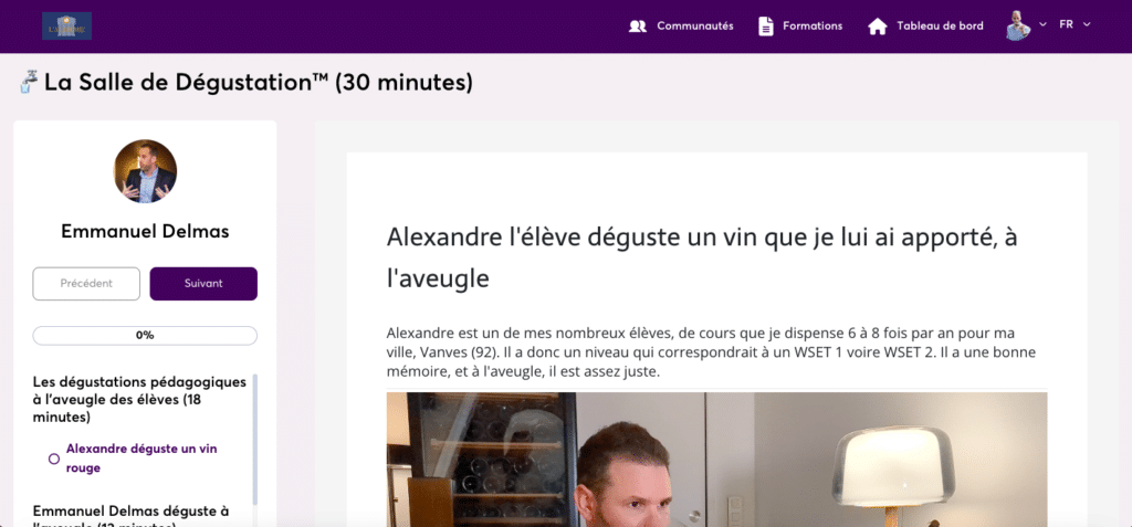Meilleure formation sur le vin : l'Académie™ Emmanuel Delmas offre un contenu sans égal pour transformer ses élèves