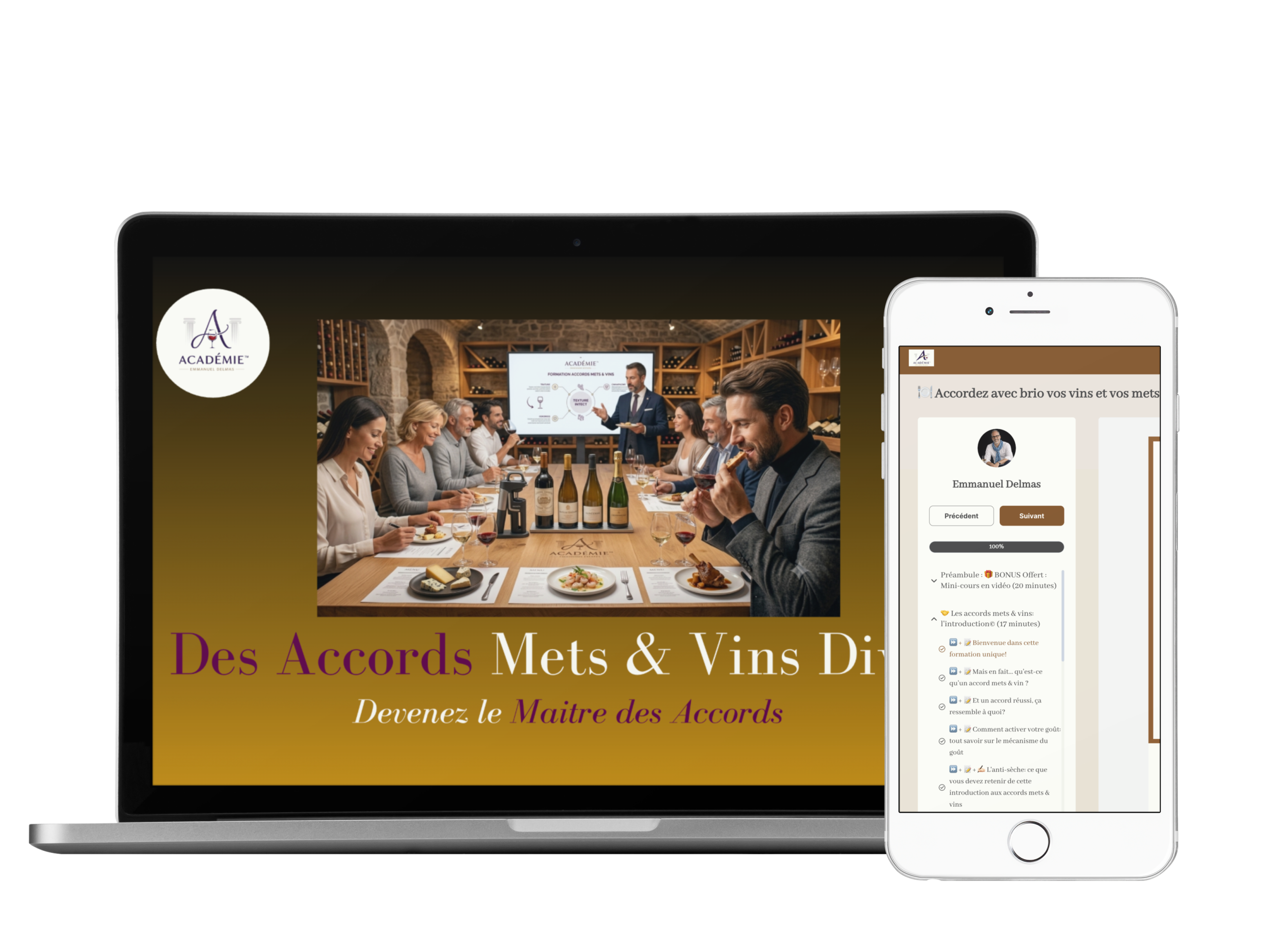 13 formations composent l'Académie du vin pour devenir expert en vins