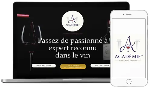 L'Académie™ d'Emmanuel Delmas, formation en ligne pour passer de passionné à expert reconnu dans le vin