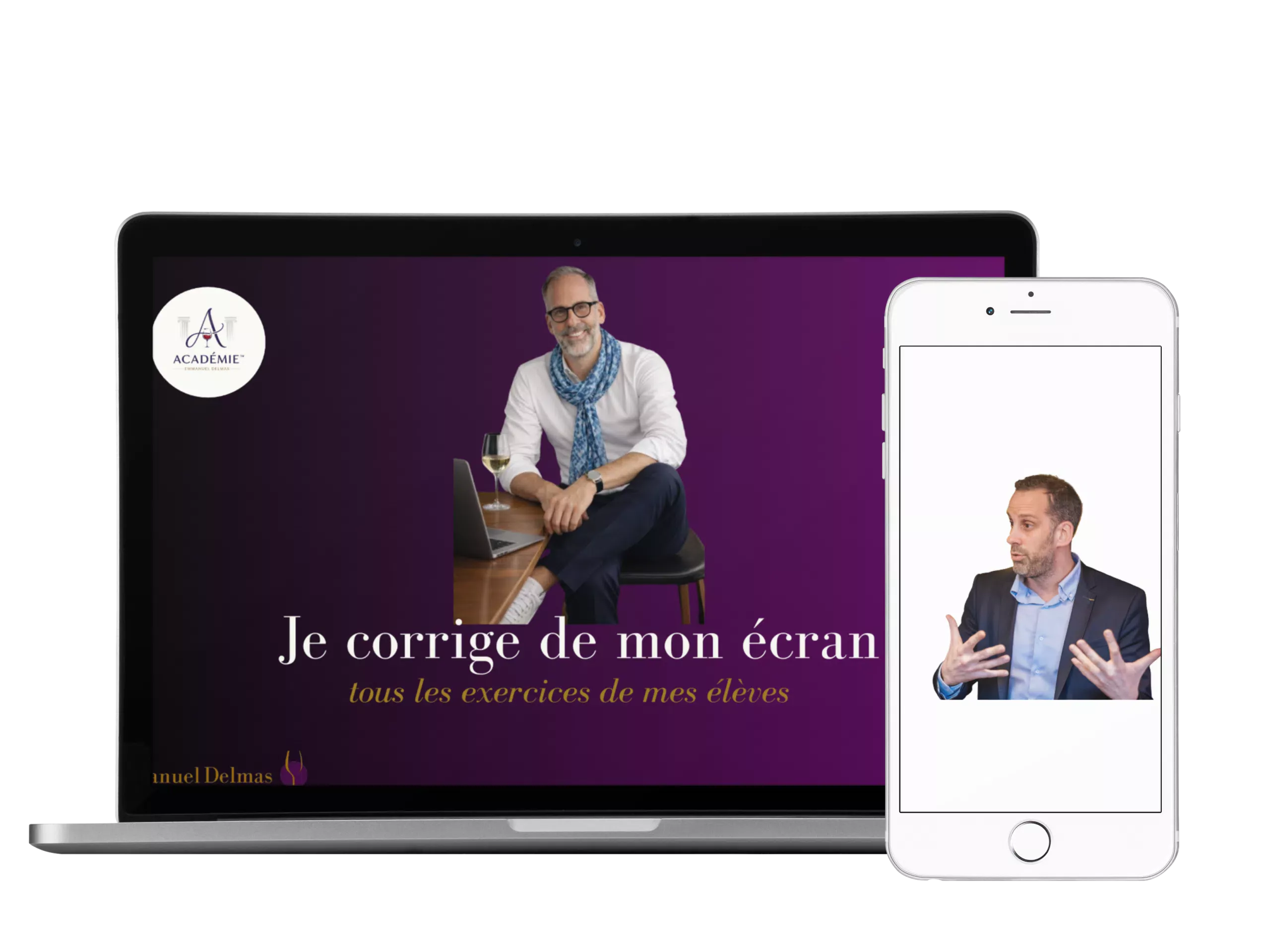 Apprendre le vin avec les corrections d'exercice par Emmanuel Delmas
